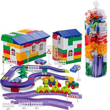 Конструктор Colorplast BLOCK Лідер №9 в мішку 450ел (CP1937)