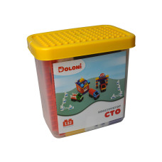 Конструктор DOLONI СТО в пластиковому боксі 132 дет (013888/38)