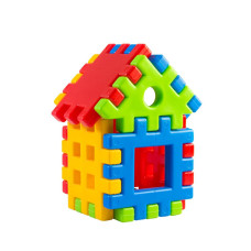 Пластиковий конструктор Tigres Поєднайко 9 елементів (39195)