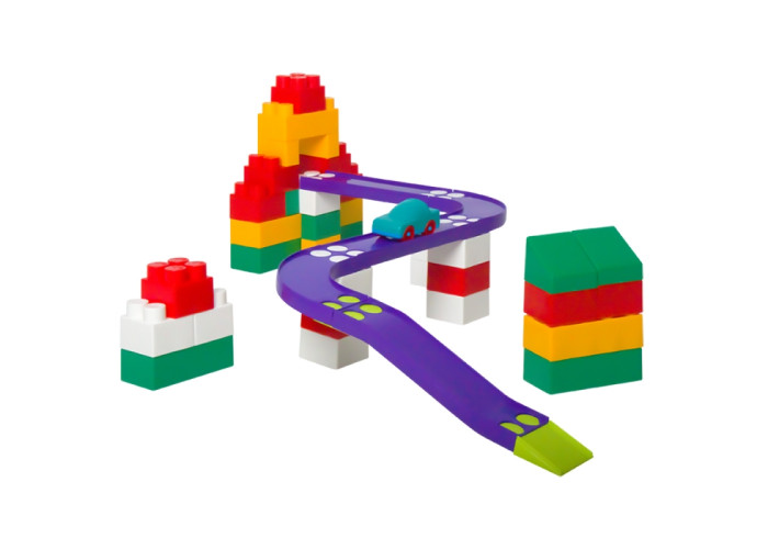 Пластиковий конструктор Colorplast Авто Блок №2 52дет. (1784)