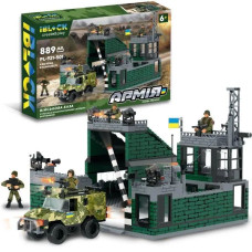 Конструктор IBLOCK Військова база 4 фігурки 889 дет (PL-921-501)