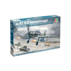 Збірна модель ITALERI бомбардувальник JUNKERS Ju-87 G-2 KANONENVOGEL 1:72 (IT1466)