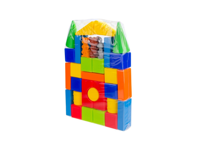 Пластиковий конструктор Colorplast Теремок №2 32дет. (1-065)
