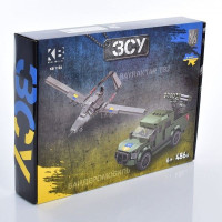 Конструктор Limo Toy Байрактар + Бандеромобіль (KB1104)