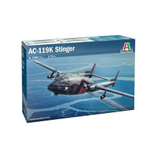 Збірна модель ITALERI 1:72 важкий транспортний літак AC-119K Stinger (IT1468)