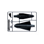 Збірна модель ITALERI 1:72 Літак-шпигун SR-71 BLACKBIRD із дроном D-21 (IT145)