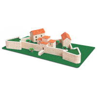 Керамічний конструктор Wise Elk з міні-цеглинок Дубенський замок (70293)