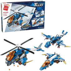 Конструктор Trans-combo Sky Overlord 3 форми 604дет (BRK42103)