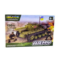 Конструктор IBLOCK Військовий танк 150 дет (PL-921-426/1)
