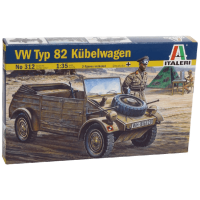 Збірна модель ITALERI 1:35 Volkswagen typ 82 KUBELWAGEN (IT312)