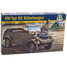 Збірна модель ITALERI 1:35 Volkswagen typ 82 KUBELWAGEN (IT312)