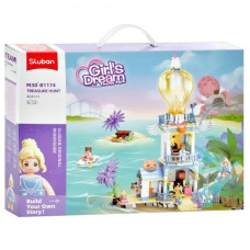 Конструктор SLUBAN Girl's Dream Пошуки скарбів 404 дет (M38-B1174)