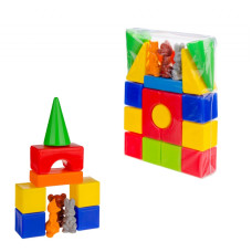 Пластиковий конструктор Colorplast Теремок №1 20дет. (1-064)