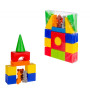 Пластиковий конструктор Colorplast Теремок №1 20дет. (1-064)
