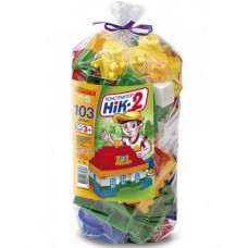 Пластиковий конструктор Юніка Нік-2 103 дет. (70897)