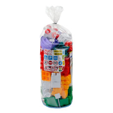 Пластиковий конструктор Colorplast Оріон №6 130дет. (1-216)