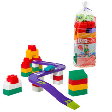 Пластиковий конструктор Colorplast Авто Блок №3 72дет. (1791)