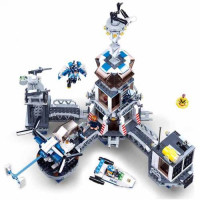 Конструктор SLUBAN морська поліцейська база 1016 дет (M38-B0828)