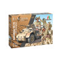 Збірна модель ITALERI Бронеавтомобіль AB41 1:35 із фігурками (IT6591)