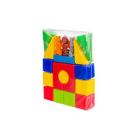 Пластиковий конструктор Colorplast Теремок №1 20дет. (1-064)