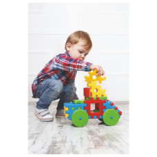 Пластиковий конструктор Tigres Поєднайко 25 елементів (39178)