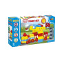 Пластиковий конструктор Wader Залізниця Baby Blocks 58шт (41471)
