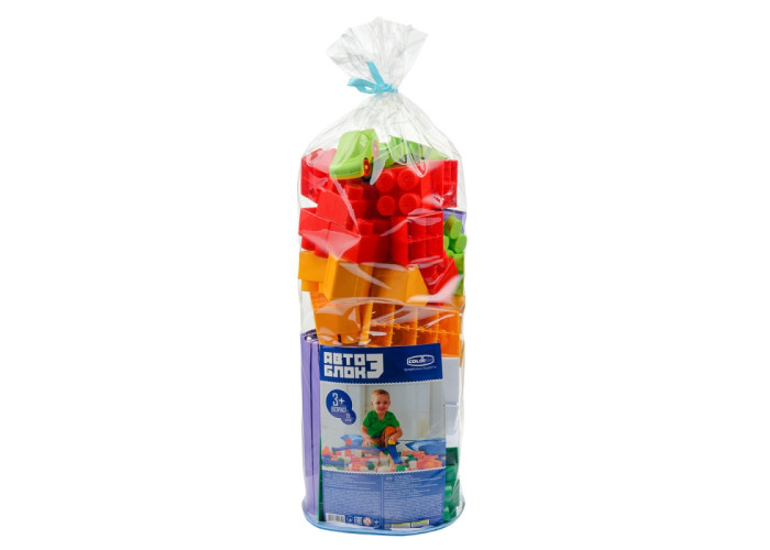 Пластиковий конструктор Colorplast Авто Блок №4 88дет. (1807)