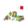 Конструктор дитячий Tigres Middle Blocks великий 140 ел. (41583)