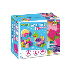 Конструктор Wader Big Blocks 26 ел (41590)