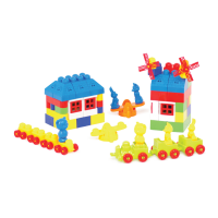 Пластиковий конструктор Colorplast Майстер Блок №7 105дет. (1-029)