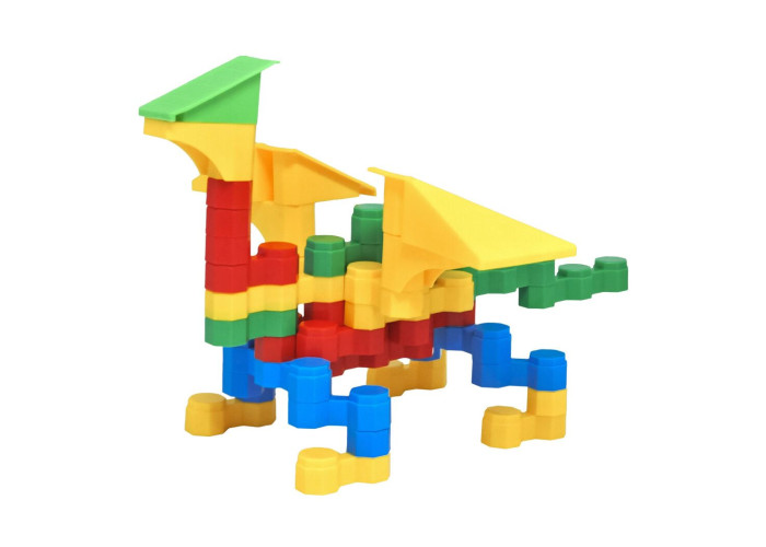 Пластиковий конструктор Tigres Octagon 88 елементів (39773)