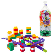 Пластиковий конструктор Colorplast Авто Блок №5 114дет. (1814)