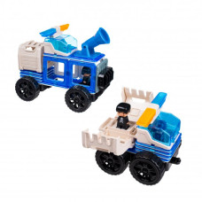 Конструктор магнітний транспорт поліція 23дет (LQ661)