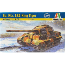 Збірна модель ITALERI Важкий танк Sd.Kfz.182 KING TIGER 1:72 (IT7004)