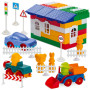 Пластиковий конструктор Colorplast Лідер №5 200дет. (1-054)