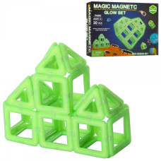 Конструктор магнітний флуоресцентний 30дет (FK680)