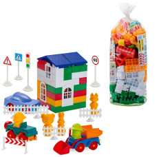 Пластиковий конструктор Colorplast Лідер №4 150дет. (1-053)