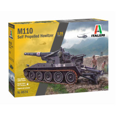 Збірна модель ITALERI Самохідна гаубиця M110 1:35 (IT6574)