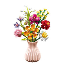 Конструктор Flowers Ваза з квітами 754 дет (109-1)