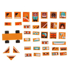 Дерев'яний конструктор Cubika HOME LDK5 37 деталей (15153)