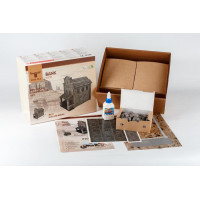 Керамічний конструктор Wise Elk з міні-цеглинок Банк. Дикий захід (70545)