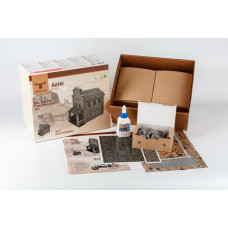 Керамічний конструктор Wise Elk з міні-цеглинок Банк. Дикий захід (70545)