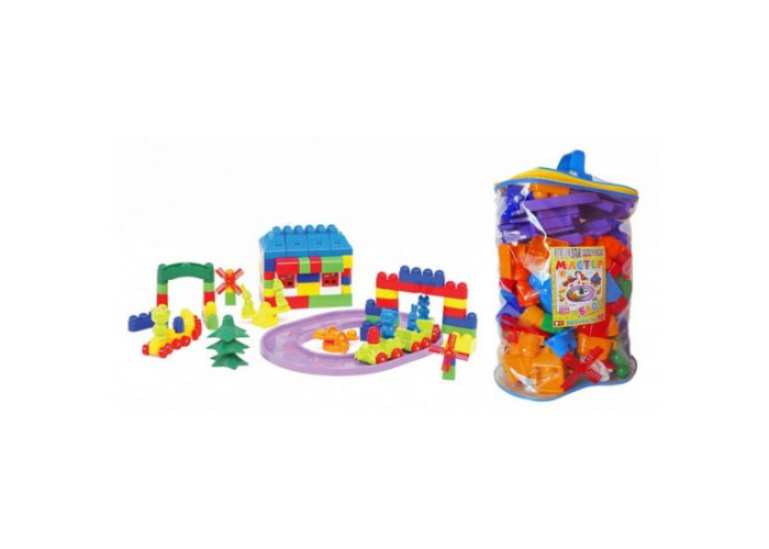 Конструктор Colorplast Майстер Блок 135 дет (1-032)