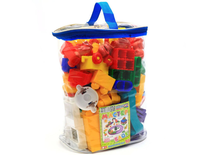 Конструктор Colorplast Майстер Блок 135 дет (1-032)