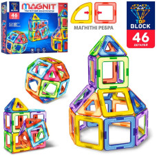 Конструктор магнітний Magnit TopBlock 46дет (BT007)