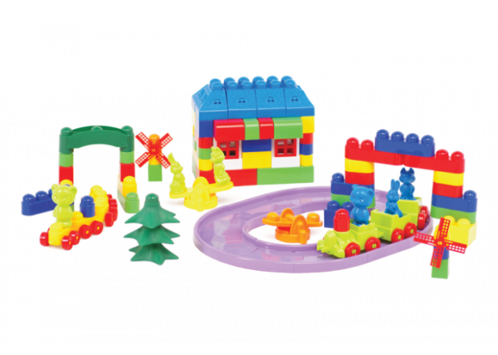 Конструктор Colorplast Майстер Блок 135 дет (1-032)