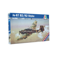 Збірна модель ITALERI пікіруючий бомбардувальник JU-87 B2/R2 STUKA 1:72 (IT1292)