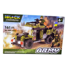 Конструктор IBLOCK бойовий військовий броневик 161 дет (PL-921-426/2)