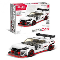 Конструктор IBLOСK МегаCar Білий спорткар 276шт. (PL-921-295)