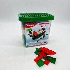 Конструктор DOLONI TOYS Вантажівка в пластиковому боксі 95 дет (013888/10)